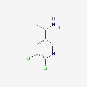 1-(5,6-Dichloropyridin-3-yl)ethanamine