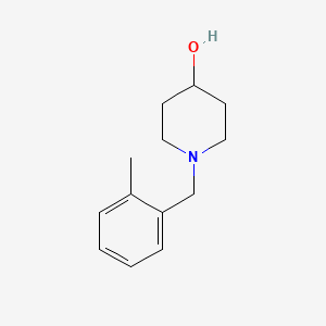 molecular formula C13H19NO B2844345 1-(2-Methylbenzyl)piperidin-4-ol CAS No. 414882-65-8