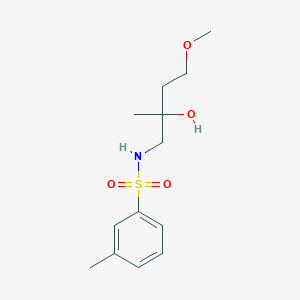 N-(2-hydroxy-4-methoxy-2-methylbutyl)-3-methylbenzenesulfonamide