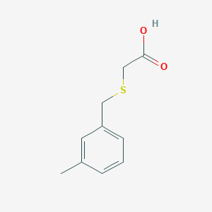 molecular formula C10H12O2S B2844362 [(3-Methylbenzyl)sulfanyl]acetic acid CAS No. 34722-35-5