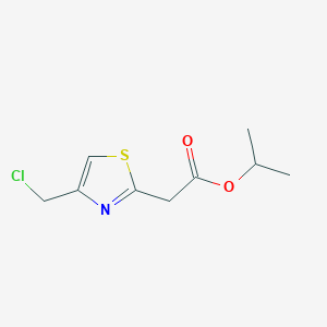 Propan-2-yl 2-[4-(chloromethyl)-1,3-thiazol-2-yl]acetate