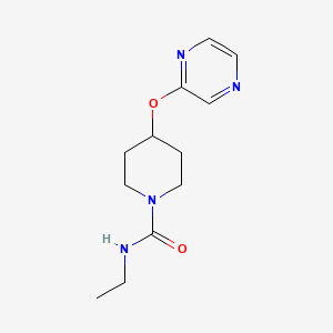 N-ethyl-4-(pyrazin-2-yloxy)piperidine-1-carboxamide