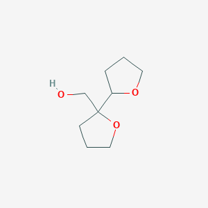 [2-(Oxolan-2-yl)oxolan-2-yl]methanol