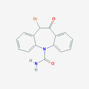molecular formula C15H11BrN2O2 B028445 10-Bromo Oxcarbazepine CAS No. 113952-20-8