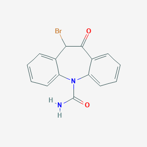 10-Bromo-11-oxo-10,11-dihydro-5H-dibenzo[b,f]azepine-5-carboxamide