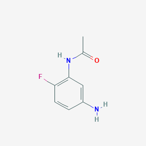 molecular formula C8H9FN2O B2844560 N-(5-amino-2-fluorophenyl)acetamide CAS No. 75001-47-7