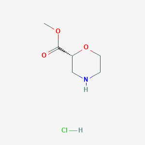 (R)-methyl morpholine-2-carboxylate hydrochloride
