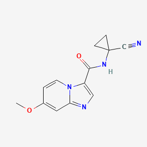 N-(1-Cyanocyclopropyl)-7-methoxyimidazo[1,2-a]pyridine-3-carboxamide