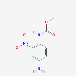 molecular formula C9H11N3O4 B2844630 Ethyl (4-amino-2-nitrophenyl)carbamate CAS No. 73895-87-1