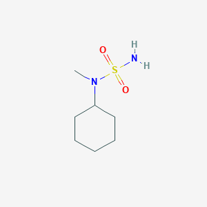 molecular formula C7H16N2O2S B2844660 N-cyclohexyl-N-methylaminosulfonamide CAS No. 3984-15-4
