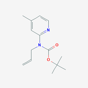 Tert-butyl N-(4-methylpyridin-2-yl)-N-prop-2-enylcarbamate