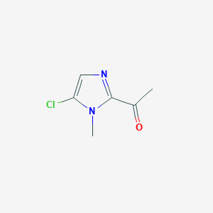 1-(5-Chloro-1-methyl-1H-imidazol-2-yl)ethan-1-one