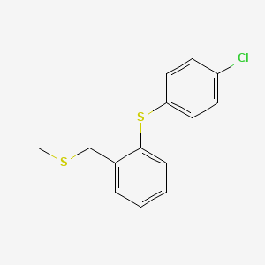 4-Chlorophenyl 2-[(methylsulfanyl)methyl]phenyl sulfide
