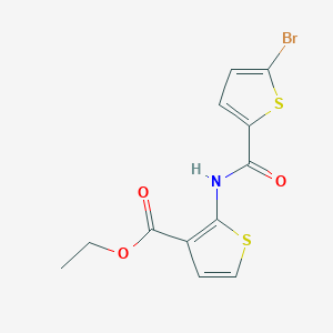 Ethyl 2-(5-bromothiophene-2-carboxamido)thiophene-3-carboxylate