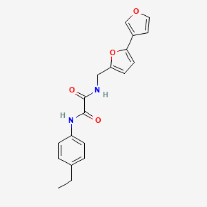 N1-([2,3'-bifuran]-5-ylmethyl)-N2-(4-ethylphenyl)oxalamide