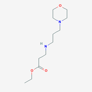 Ethyl 3-{[3-(morpholin-4-yl)propyl]amino}propanoate