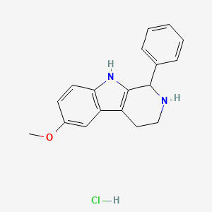 6-Methoxy-1-phenyl-2,3,4,9-tetrahydro-1H-beta-carboline hydrochloride