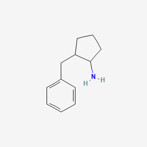 B2844897 2-Benzylcyclopentan-1-amine CAS No. 15205-23-9; 330160-80-0