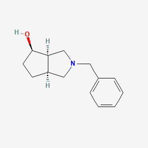 (3aR,4R,6aS)-2-Benzyloctahydrocyclopenta[c]pyrrol-4-ol