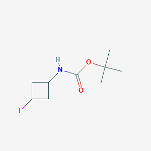 cis-Tert-butyl 3-iodocyclobutylcarbamate