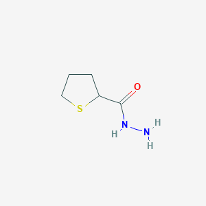 molecular formula C5H10N2OS B2845044 Thiolane-2-carbohydrazide CAS No. 859794-10-8