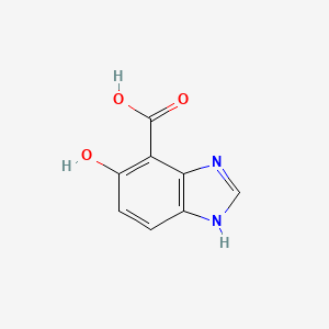 5-Hydroxy-1H-benzo[d]imidazole-4-carboxylic acid
