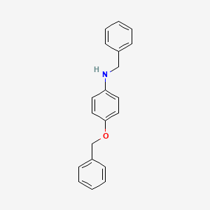 molecular formula C20H19NO B2845439 N-Benzyl-4-(benzyloxy)aniline CAS No. 39860-72-5