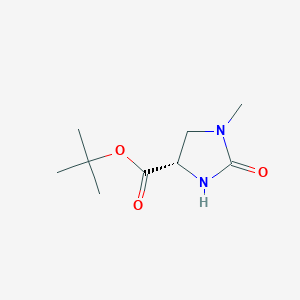 tert-Butyl (4S)-1-methyl-2-oxoimidazolidine-4-carboxylate
