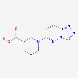 1-([1,2,4]Triazolo[4,3-b]pyridazin-6-yl)piperidine-3-carboxylic acid