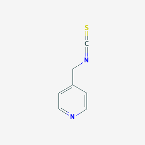 molecular formula C7H6N2S B028457 4-(Isothiocyanatomethyl)pyridine CAS No. 106244-99-9