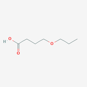 molecular formula C7H14O3 B2846130 4-propoxybutanoic acid CAS No. 41639-57-0
