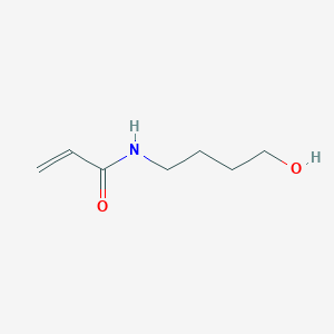 molecular formula C7H13NO2 B2846198 n-(4-Hydroxybutyl)acrylamide CAS No. 44915-40-4