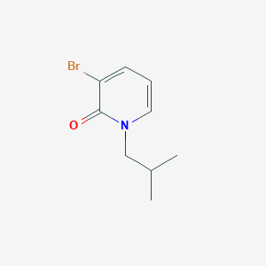 molecular formula C9H12BrNO B2846225 3-Bromo-1-isobutylpyridin-2(1H)-one CAS No. 1597038-25-9