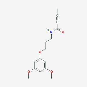 N-[3-(3,5-Dimethoxyphenoxy)propyl]but-2-ynamide