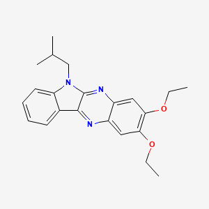 2,3-diethoxy-6-isobutyl-6H-indolo[2,3-b]quinoxaline