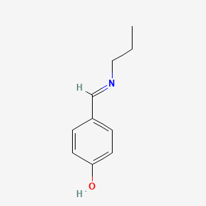 4-[(Propylimino)methyl]benzenol