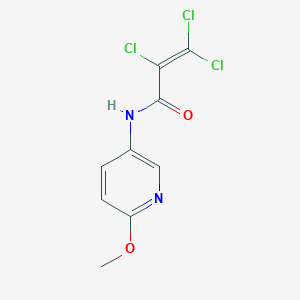 2,3,3-trichloro-N-(6-methoxy-3-pyridinyl)acrylamide
