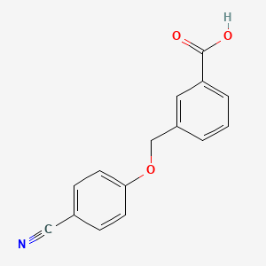 3-(4-Cyanophenoxymethyl)benzoic acid