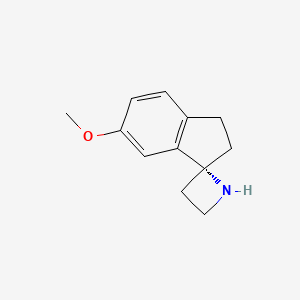 (3R)-5-Methoxyspiro[1,2-dihydroindene-3,2'-azetidine]