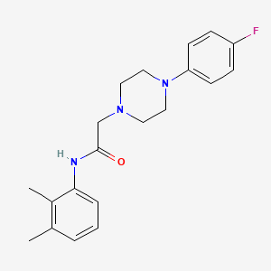 N-(2,3-dimethylphenyl)-2-[4-(4-fluorophenyl)piperazin-1-yl]acetamide