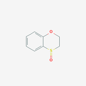 molecular formula C8H8O2S B2846810 Benz-1,4-oxathiane S-oxide CAS No. 2219379-08-3