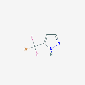 3-(bromodifluoromethyl)-1H-pyrazole