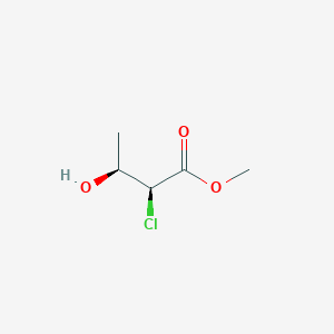 molecular formula C5H9ClO3 B2846918 Methyl (2S,3S)-2-chloro-3-hydroxybutanoate CAS No. 82659-85-6