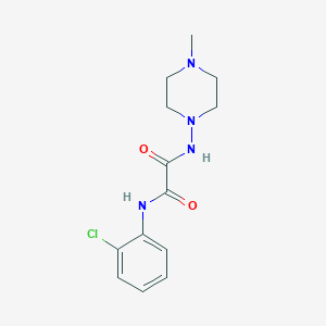 molecular formula C13H17ClN4O2 B2846939 N1-(2-chlorophenyl)-N2-(4-methylpiperazin-1-yl)oxalamide CAS No. 920359-36-0