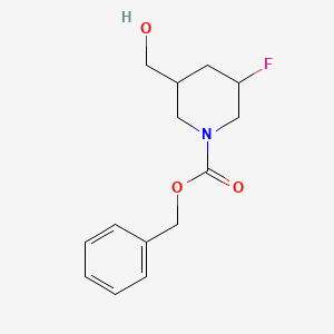 benzyl 3-Fluoro-5-(hydroxymethyl)piperidine-1-carboxylate