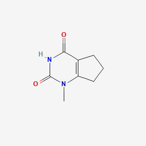 1-Methyl-1H,2H,3H,4H,5H,6H,7H-cyclopenta[d]pyrimidine-2,4-dione