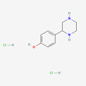 4-(Piperazin-2-yl)phenol dihydrochloride
