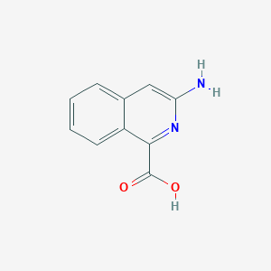 molecular formula C10H8N2O2 B2847004 3-Aminoisoquinoline-1-carboxylic acid CAS No. 1352902-75-0