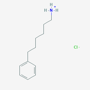 molecular formula C12H20ClN B028472 6-苯基己胺，盐酸盐 CAS No. 120375-57-7