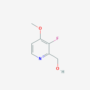 molecular formula C7H8FNO2 B2847214 (3-Fluoro-4-methoxypyridin-2-yl)methanol CAS No. 1427409-60-6